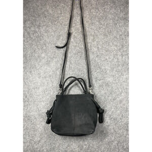Lucky Brand Leather Crossbody Shoulder Bag Purse Adjustable Strap Medium Size